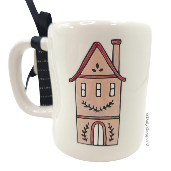 Rae Dunn "This Home is Full of Love" Double-Sided Ceramic Coffee Mug - Picture 3 of 7